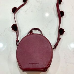 French Connection Burgundy Crossbody Bag